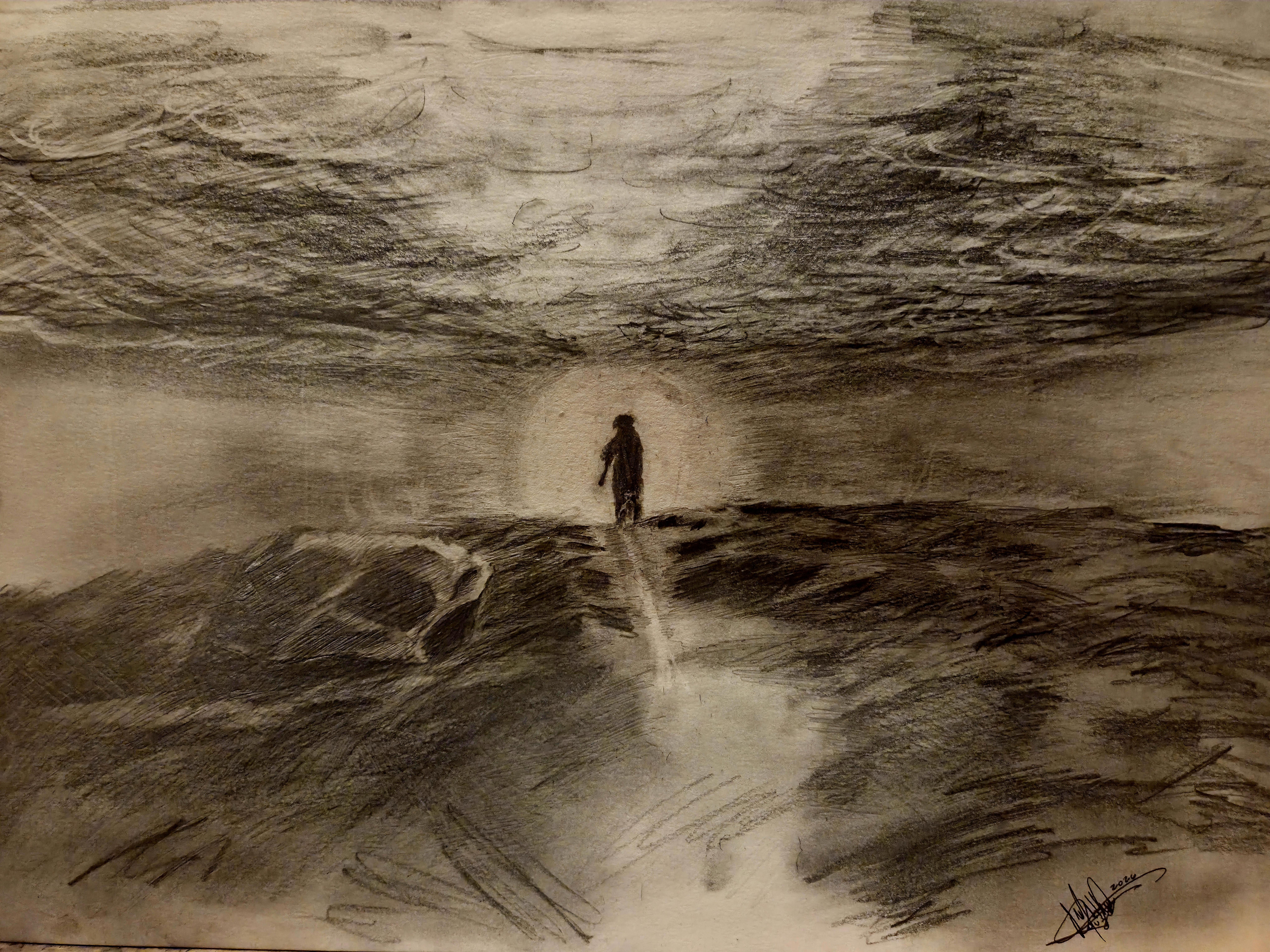 Obra em destaque de Matheus Souza